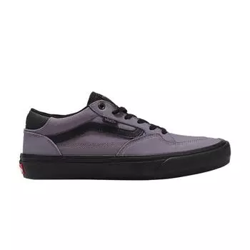 Светло-фиолетовые черные кроссовки унисекс Vans Rowan VN0A5JICBI6 40
