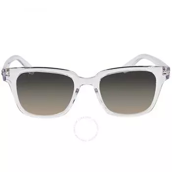Светло-серые квадратные солнцезащитные очки унисекс Ray Ban с градиентом RB4323 644732 51
