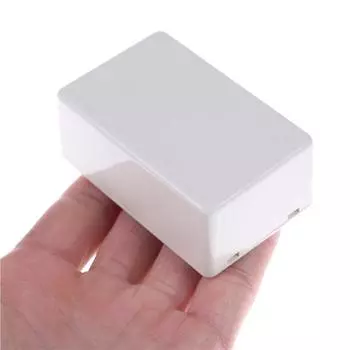 Светло-серый пластиковый корпус 70 x 45 x 30 мм Электронная распределительная коробка Diy