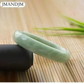 Светло-зеленый нефритовый браслет женский натуральный изумрудный нефритовый браслет подарок матери 54