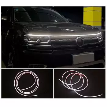 Светодиод 1 светодиодная лента с боковой подсветкой, водонепроницаемая, 180 см, удобная