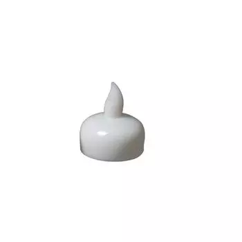 Светодиодная электронная плавающая свеча-лампа СПА Душ Водное украшение Свадебный бар Домашнее украшение Электрическая батарея Изысканная свеча-лампа