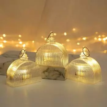 Светодиодная электронная свеча, светящаяся кристаллическая прозрачная AG13 кнопка, батарейка, ночник, рождественское украшение