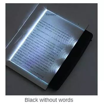 Светодиодная беспроводная лампа для чтения в общежитии, защита глаз, светодиодная креативная портативная настольная лампа для спальни CHINA чёрный