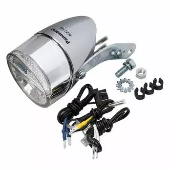 Светодиодная динамо-втулка SAGISAKA, серебристая 74502 NSKL142-S