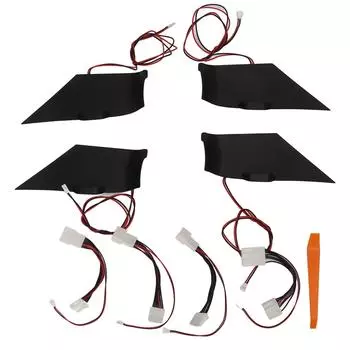 Светодиодная дверная ручка, светильник для чаши, дверная ручка, декоративный комплект внутреннего атмосферного освещения, замена для Toyo Ice Blue