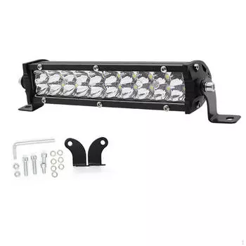 Светодиодная фара для дальнего света Light Bar, простая установка, водонепроницаемая рабочая фара, светодиодная фара 34cm 40LED 120W