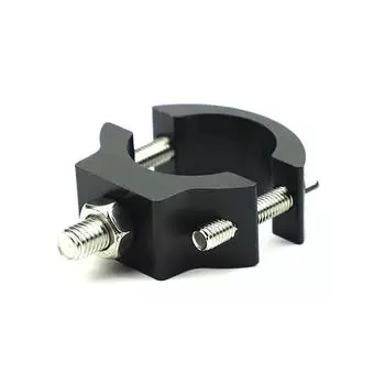 Светодиодная фара для мотоцикла, кронштейн для крепления прожектора, регулируемая противотуманная фара, вспомогательная лампа, зажимы для бампера, держатель, аксессуары для мотоциклов 6MM