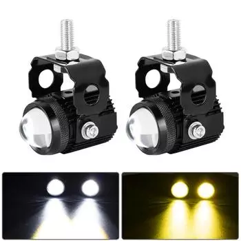 Светодиодная фара для мотоцикла, противотуманная фара, 12 В, для BMW R1200GS ADV F800GS F650 K1200S, вспомогательная светодиодная мотофара