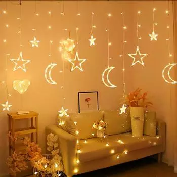 Светодиодная гирлянда Frigg для украшения дома, гирлянда для свадебных мероприятий, волшебная гирлянда для внутреннего освещения дома