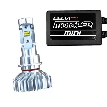 Светодиодная головка DELTA Direct MOTO LED mini PH12 6000k 2000lm совместима с мини-байками AC/DC12V (Д-2097)