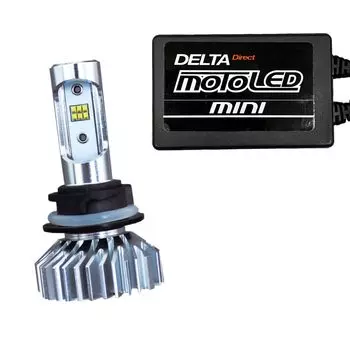 DELTA Direct MOTO LED Фара мини HS5 6000k 2000лм совместима для мини-байков AC/DC12V (Д-2098)