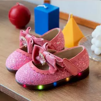 Светодиодная импульсная палочка Baby Jam для девочек, плоская, розовая-Y882 150