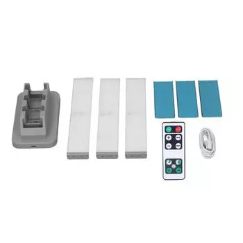 Светодиодная индукционная лампа, считывающая движение человеческого тела, световая полоса, USB-зарядная база для технического обслуживания и чтения