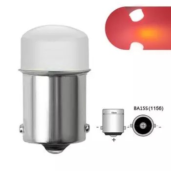 Светодиодная лампа 1157 высокой яркости для автомобиля BAY15D 1156 P21W Ba15S SMD, универсальная лампа заднего хода, стоп-сигнал, белый DRL12V