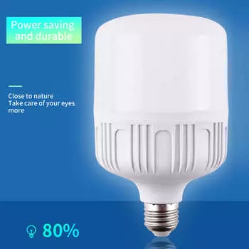 Светодиодная лампа 220 В, энергосберегающая лампа E27, угол луча 180°, бытовая лампа для внутреннего освещения 5W