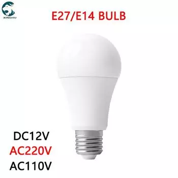 Светодиодная лампа AC220V 110V 120V DC12V 18W 15W 12W 9W 6W 3W прожекторная лампа светодиодная лампа для домашнего стола Lampada Bombillas Cold Whtie&AC220V