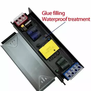 Светодиодная лампа блок питания 220 В в DC 12 В драйвер освещения 60 Вт 100 Вт 200 Вт 300 Вт трансформаторы освещения для светодиодной ленты адаптер питания 12V