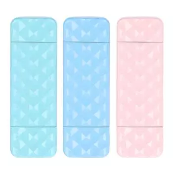 Светодиодная лампа Clip On USB с зарядкой, 3 цветовых режима, складная лампа для чтения, ремонта, ювелирных изделий, осмотра Blue