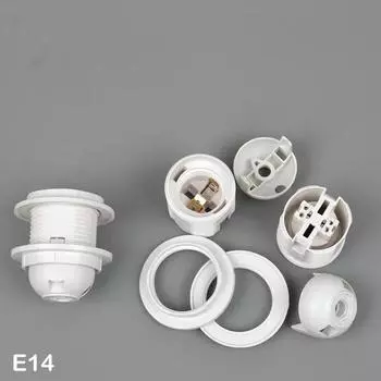 Светодиодная лампа Цоколь Головка Патрон переменного тока Патрон E14 E27 M10 Цоколь Электрический подвесной патрон Винтовой абажур Конвертер