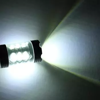 Светодиодная лампа DC 12-24V Автомобильные фары Супер яркая 80W LED SMD 1156 BA15S Лампа заднего хода Автостайлинг 1pcs белый