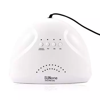 Светодиодная лампа для ногтей, 30 бусин, 5 s/30 s/60 s, сушилка для ногтей, гель-лак для ногтей, отверждаемый SUNone, 48 Вт, светодиодный УФ-свет, автоматический датчик, профессиональный