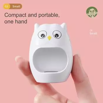 Светодиодная лампа для ногтей ABS с двойным источником света Good Art Curing Drying UV розовый