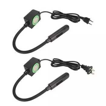 Светодиодная лампа для швейной машины с магнитом 2 Вт, 15 световых бусин, вращающаяся на 360 градусов лампа для шитья с гусиной шеей f EU Plug