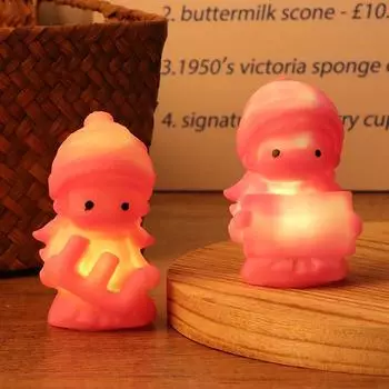 Светодиодная лампа для смены цвета, ночник, милый ангелочек, светодиодный ночник для девочек, романтический свадебный декор, ночник, рождественский подарок