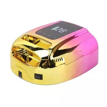 Светодиодная лампа для сушки гелевых ногтей, инфракрасная лампа с ЖК-цифровым дисплеем, портативный маникюрный инструмент 96 Вт 100240 В US PLUG