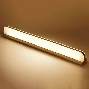 Светодиодная лампа для туалетного столика Высокая яркость, без мерцания Небликующий настенный монтаж Простота установки Светодиодный светильник для туалетного столика Светильник для ванной комнаты Принадлежности для спальни One Size B белый