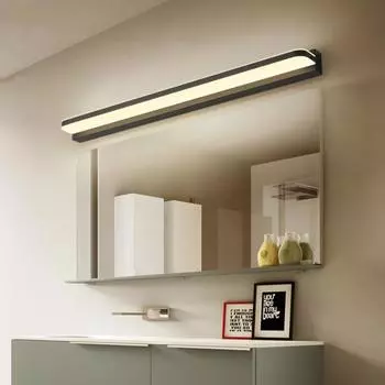 Светодиодная лампа для туалетного столика Высокая яркость, без мерцания Небликующий настенный монтаж Простота установки Светодиодный светильник для туалетного столика Светильник для ванной комнаты Принадлежности для спальни B белый