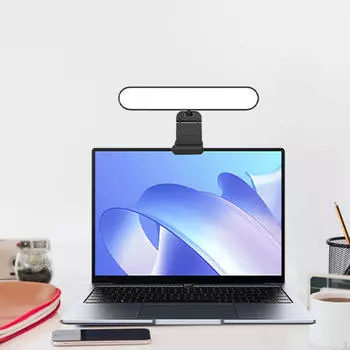 Светодиодная лампа для видеоконференций, регулируемая ширина, яркость, цветовая температура