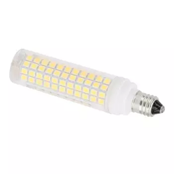 Светодиодная лампа E11 1200LM 136LED с регулируемой яркостью для замены лампы для люстры, потолочного светильника, настенного светильника 110 В