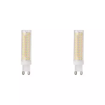 Светодиодная лампа G9 15 Вт 1500 Лм SMD 2835 с регулируемой яркостью, керамическая лампа Corn Light (110В WW)