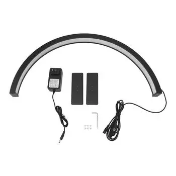 Светодиодная лампа Half Moon, 3 цвета, регулируемая настольная лампа Half Moon для салона красоты по уходу за кожей и дизайна ногтей