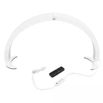 Светодиодная лампа Half Moon 40 Вт 28 дюймов 10 яркость 7 цветов регулировка яркости полумесяц настольная лампа для ногтей