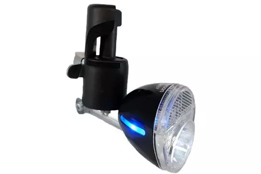 Светодиодная лампа Hapyson Bicycle LED Power Lamp черного цвета YB-400V-K (Синяя подсветка)