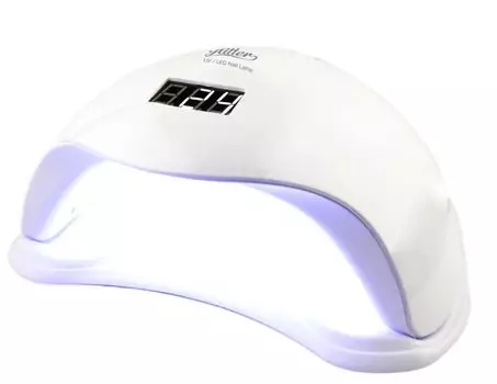 Светодиодная лампа Iris Candy для ногтей, УФ-лампа для ногтей, 48 Вт, мини-набор для гелевых ногтей, самостоятельный маникюр для смолы белый