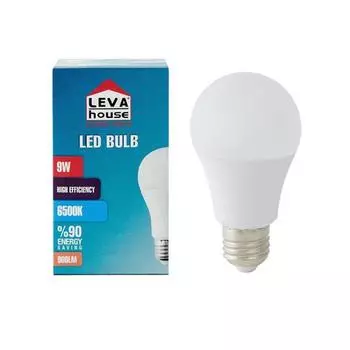 Светодиодная лампа Leva House 9W 6500K Белый свет