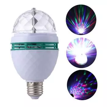 Светодиодная лампа RGB Atmosphere Lamp Home Decor Сменная