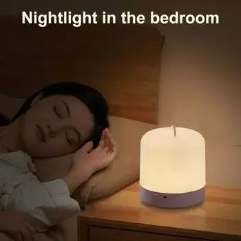 Светодиодная лампа с регулируемой яркостью, перезаряжаемая, бесконтактная, с ручкой, декоративный энергосберегающий светодиод для защиты глаз Charging