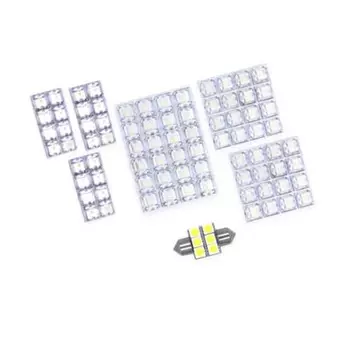 Светодиодная лампа Shingen LED X-Trail T31 FLUX, набор из 7 предметов + подарок T10