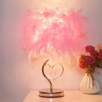 Светодиодная лампа-тумбочка Feather с подвесным устойчивым основанием, мягкая конструкция EU небесно-голубой