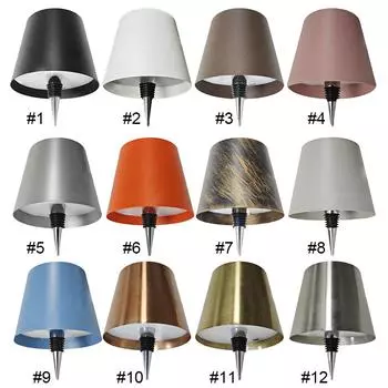 Светодиодная лампа в виде бутылки вина, 3 цвета, настольная лампа для использования в помещении и на улице (Покрытие серебром)