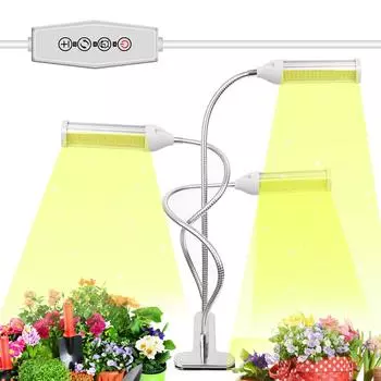 Светодиодная лампа YTA для выращивания растений в помещении, фиксированная функция синхронизации 9H, 6 уровней для декоративных растений, поставляется с 3 216 светодиодами, чтобы исключить отсутствие 3 режимов переключения