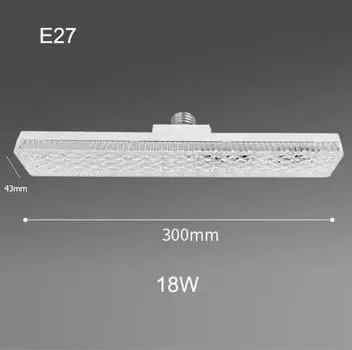 Светодиодная лента 18 Вт 24 Вт Энергосберегающие лампочки Патрон лампы E27 Потолочный светильник Спальня Домашний декор Освещение Светодиодная трубка Светодиодные бусины 18W