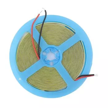 Светодиодная лента COB длиной 5 м, гибкая самоклеящаяся веревка для украшения дома, нейтральный цвет 4000 К