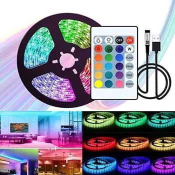 Светодиодная лента для яркого улучшения цветов RGB Гибкая лента-адаптер для телевизора 50cm