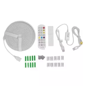 Светодиодная лента RGB Bluetooth 9,84 фута Длина USB DC5V APP Пульт дистанционного управления Синхронизация музыки Лента света для B